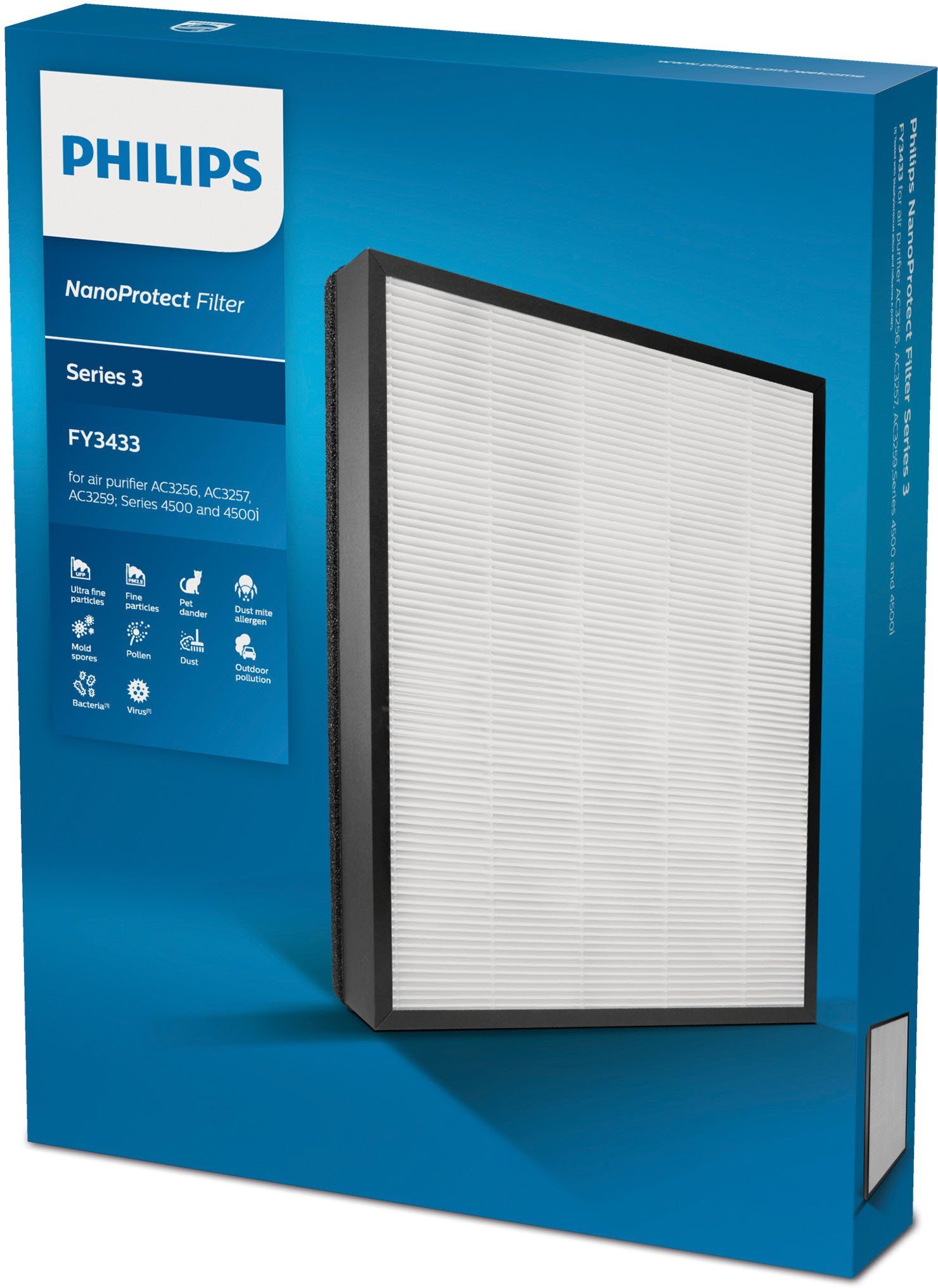 Philips NanoProtect Filter FY3433/10, Zubehör für AC3256/10