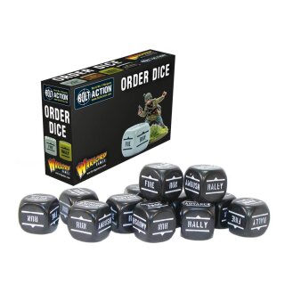 Order Dice Pack - Black (12)