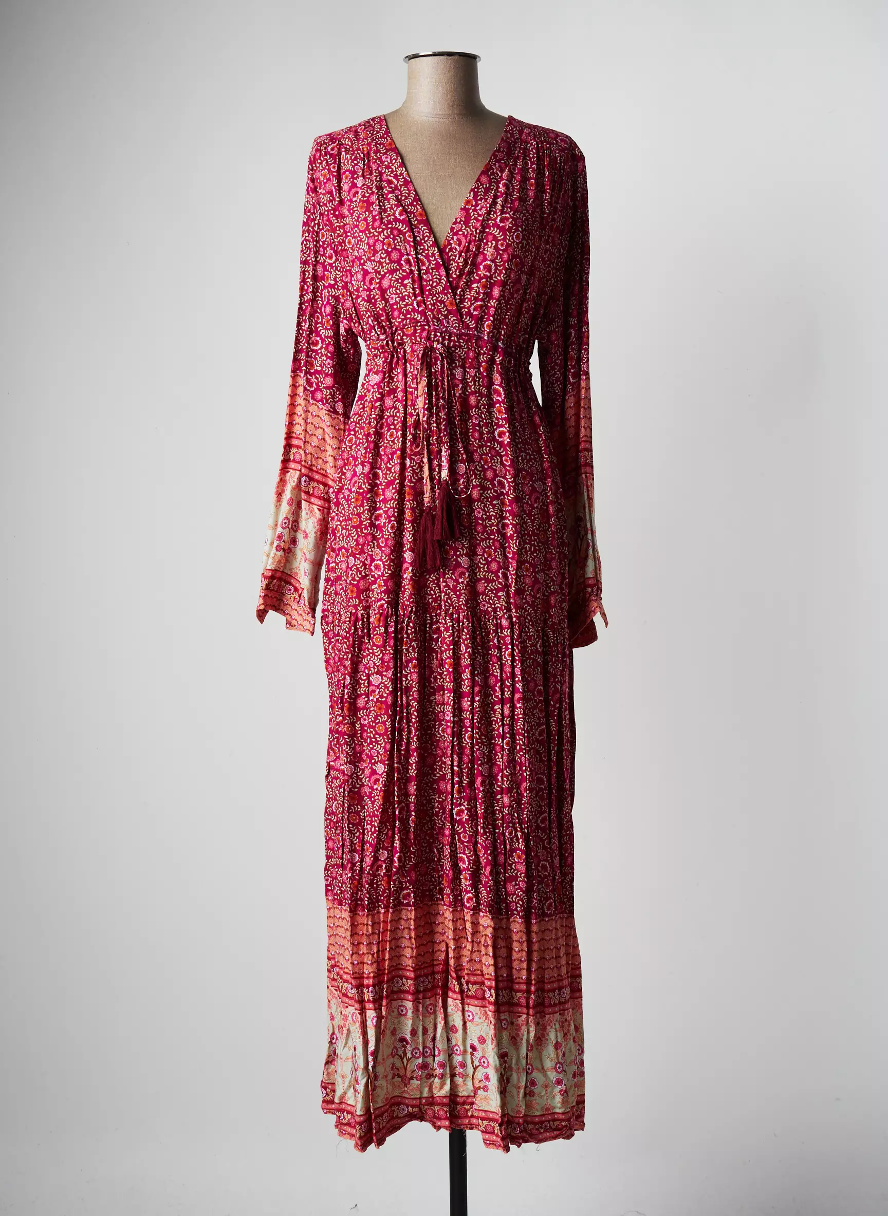 Opl Robes Longues Femme couleur rose