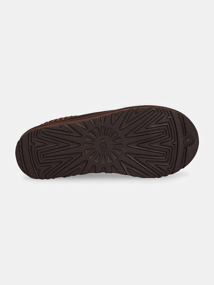 UGG Leder-Hausschuhe 