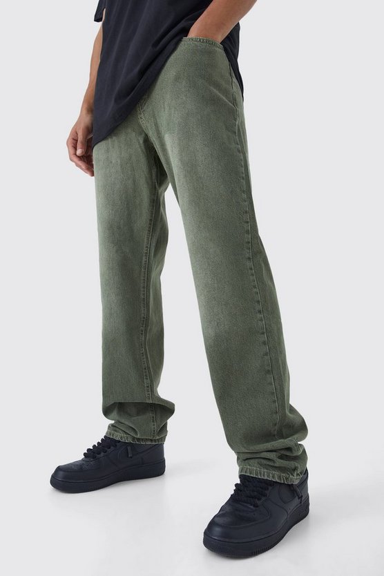 Tall lockere geprägte Jeans