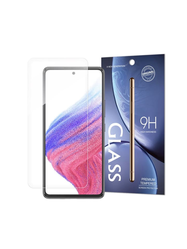 COFI 1453 Full Covered Hybrid Glass kompatibel mit Samsung Galaxy A56 5G in Transparent günstig kaufen S
