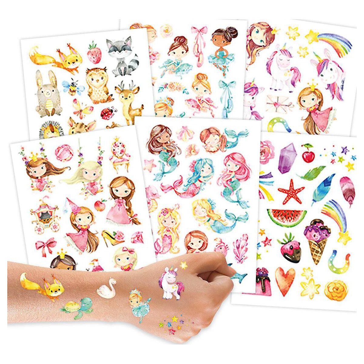 Kindertattoos für Mädchen