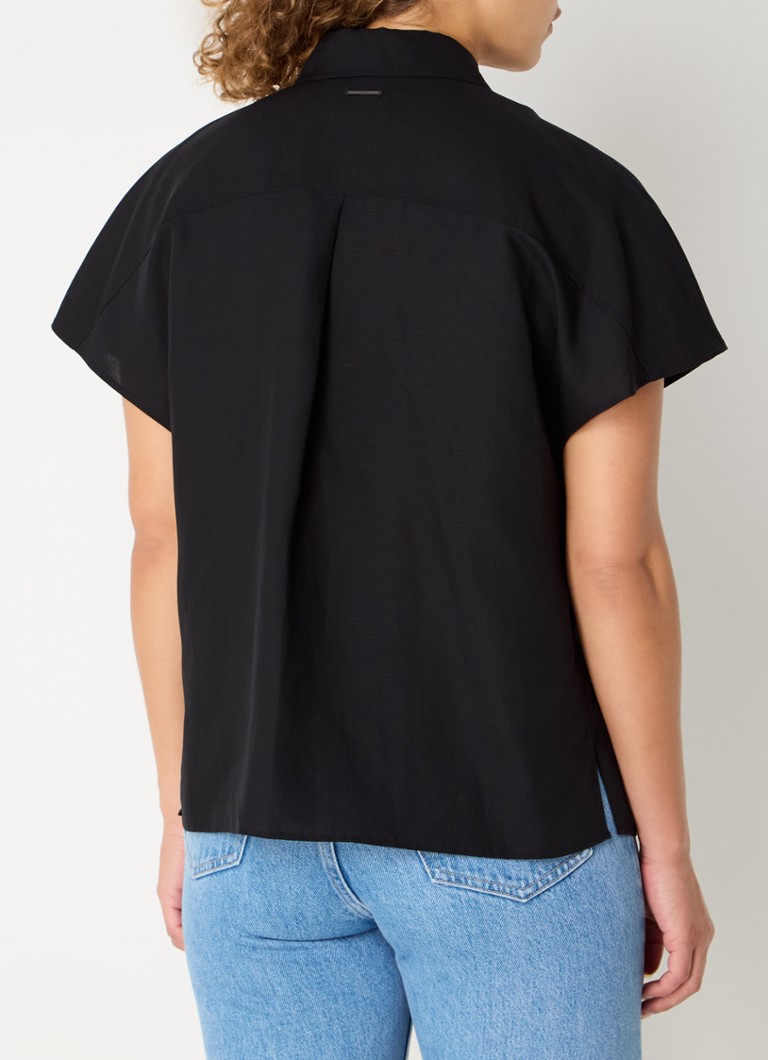 Camicia in misto lino Calvin Klein