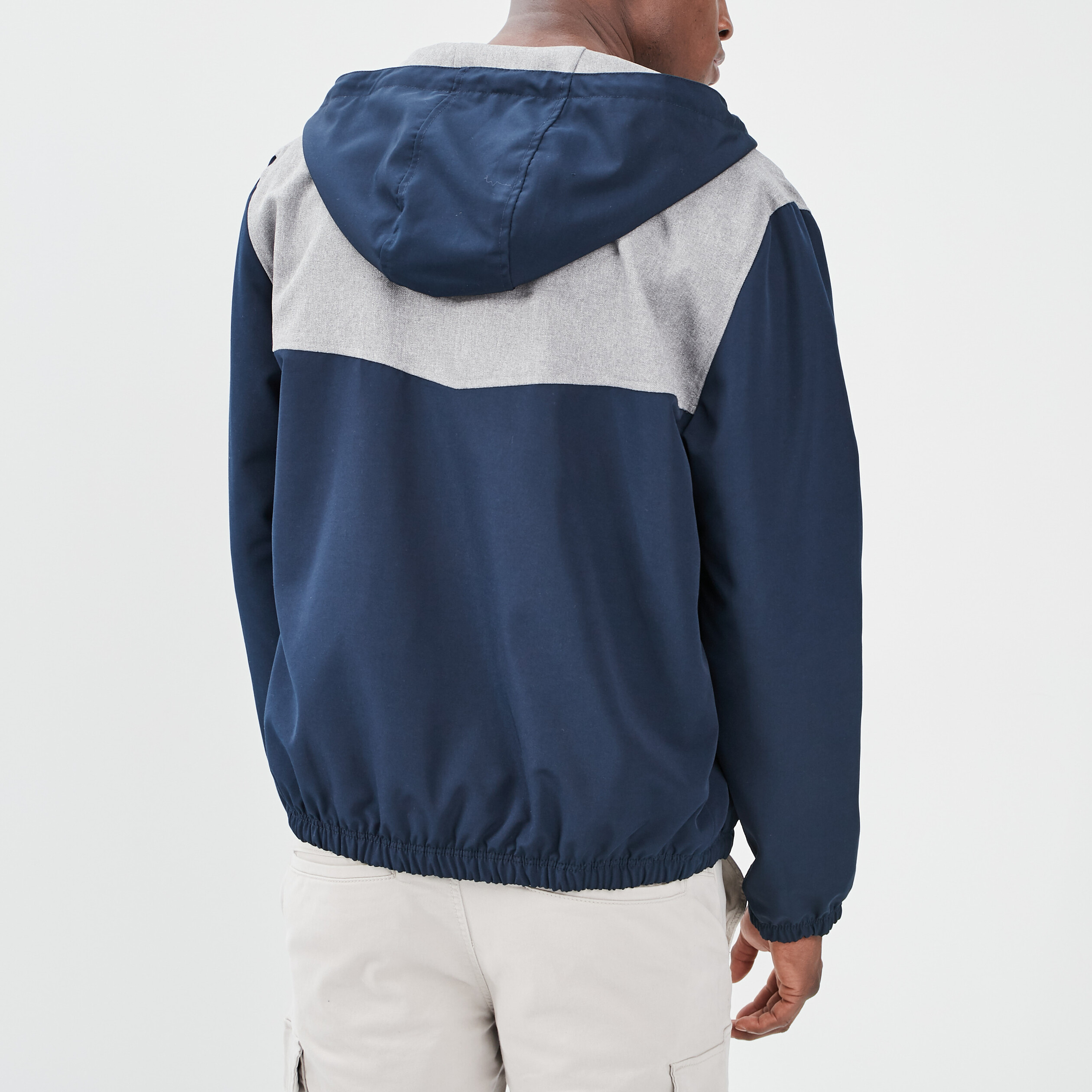 Veste à capuche Creeks bleu marine homme | La Halle
