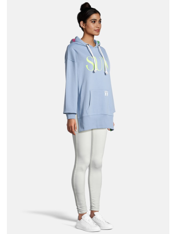 Salzhaut Hoodie LIENJE in Ice Blue günstig kaufen