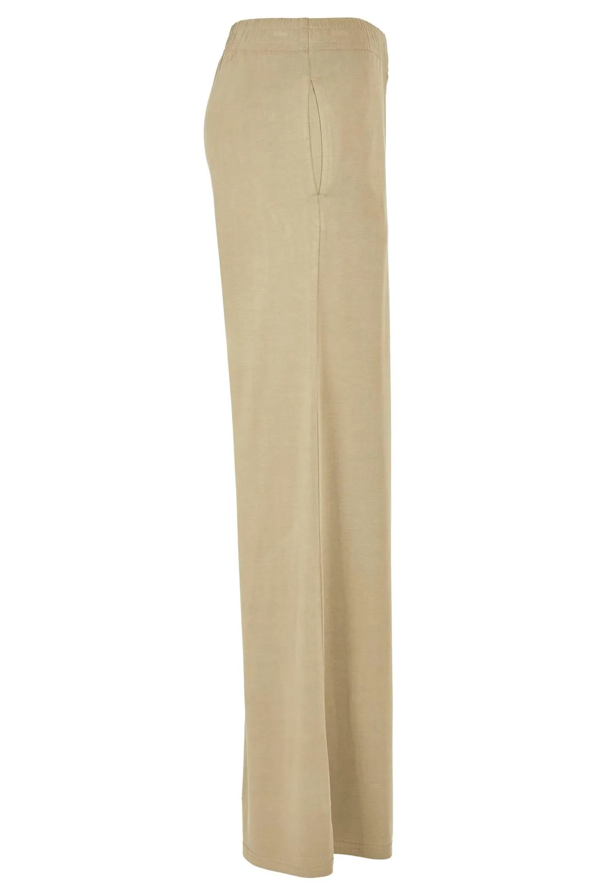 Urban Classics  Damen Damen-Hose aus Modal mit weitem Bein