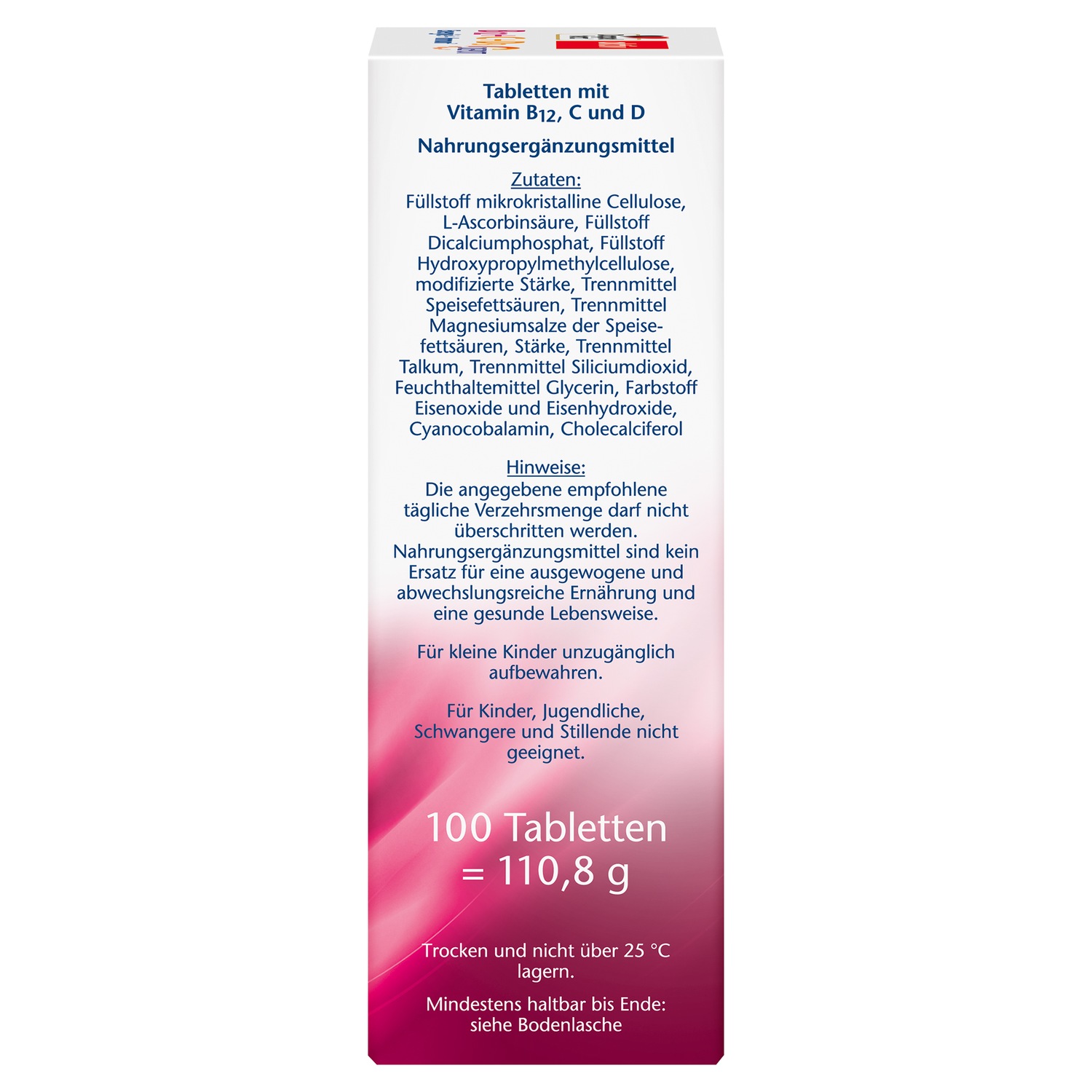 B12+C+D3 Depot aktiv Tabletten