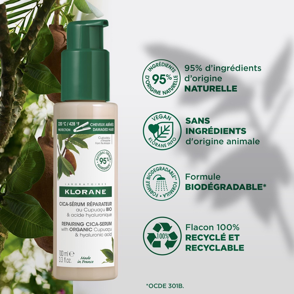 Klorane KL Cupuaçu sérum rép 100ml Sérum