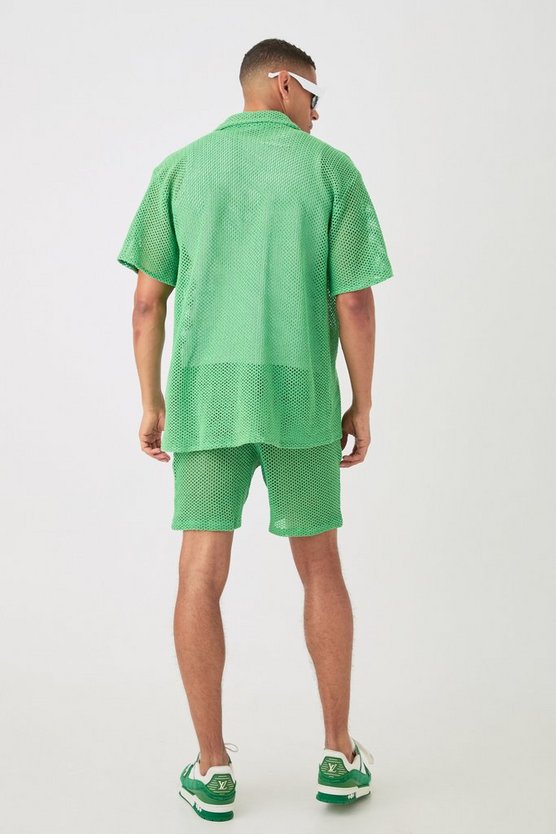 Kastiges Hemd & Shorts
