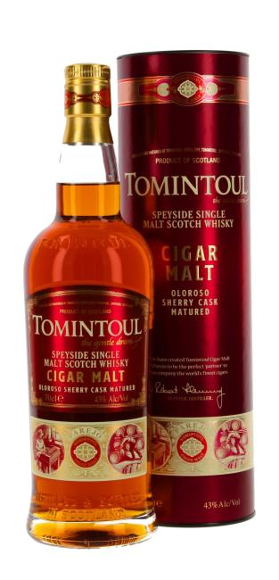 Tomintoul Cigar Malt 0,7 l·43 % vol