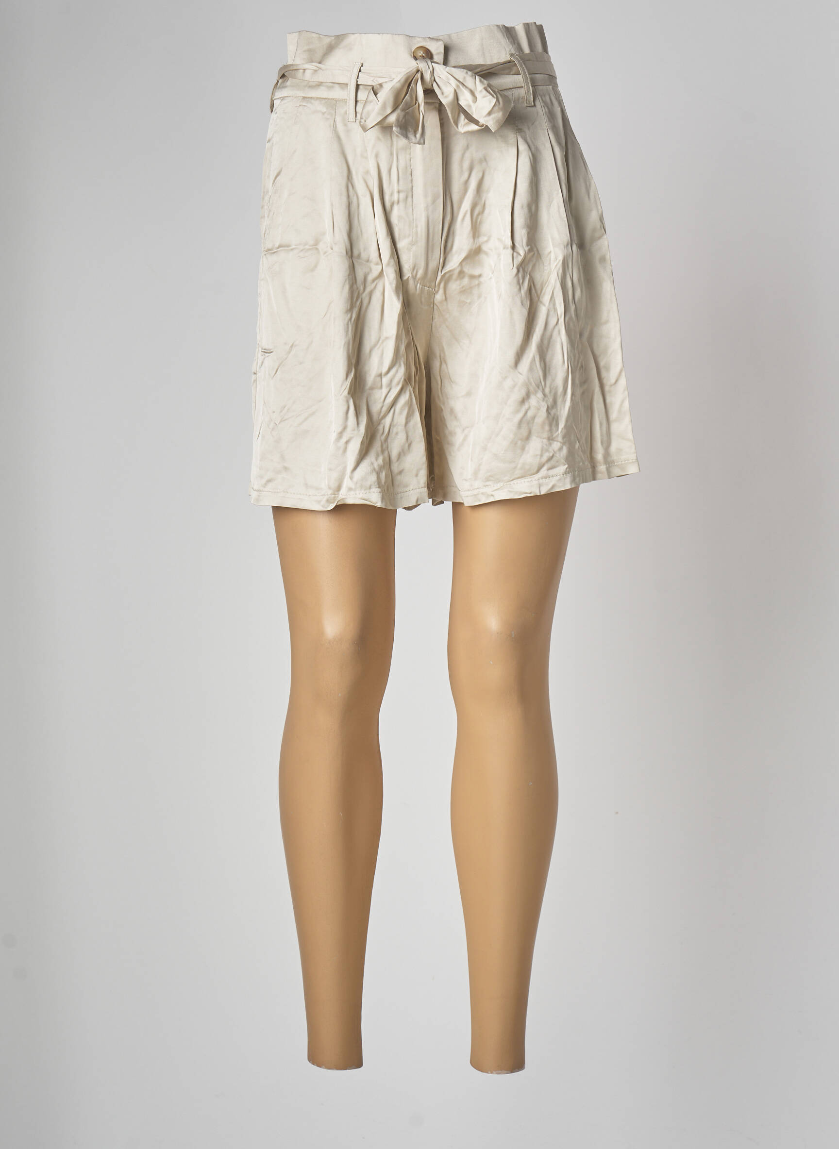 Astrid Black Label Shorts 1 Femme couleur beige
