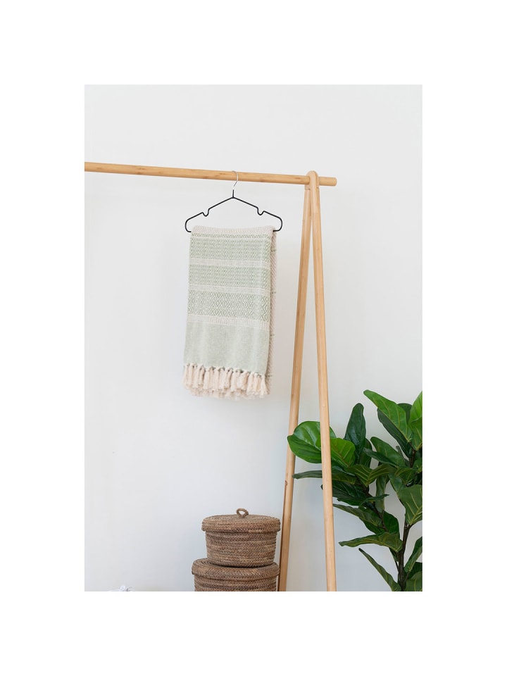 ebuy24 Plaid Manisa Grün 130 x 180 cm günstig kaufen onesize