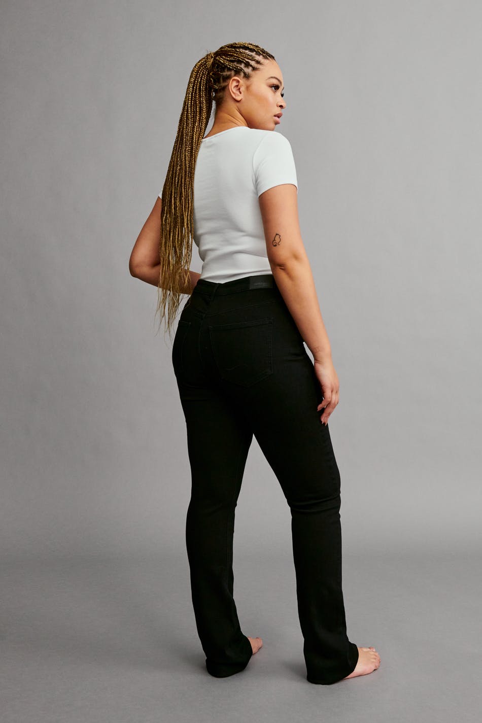 Slim bootcut jeans