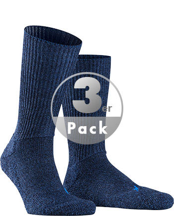 Falke, Serie Walkie, Socken, Merinowolle, dunkelblau