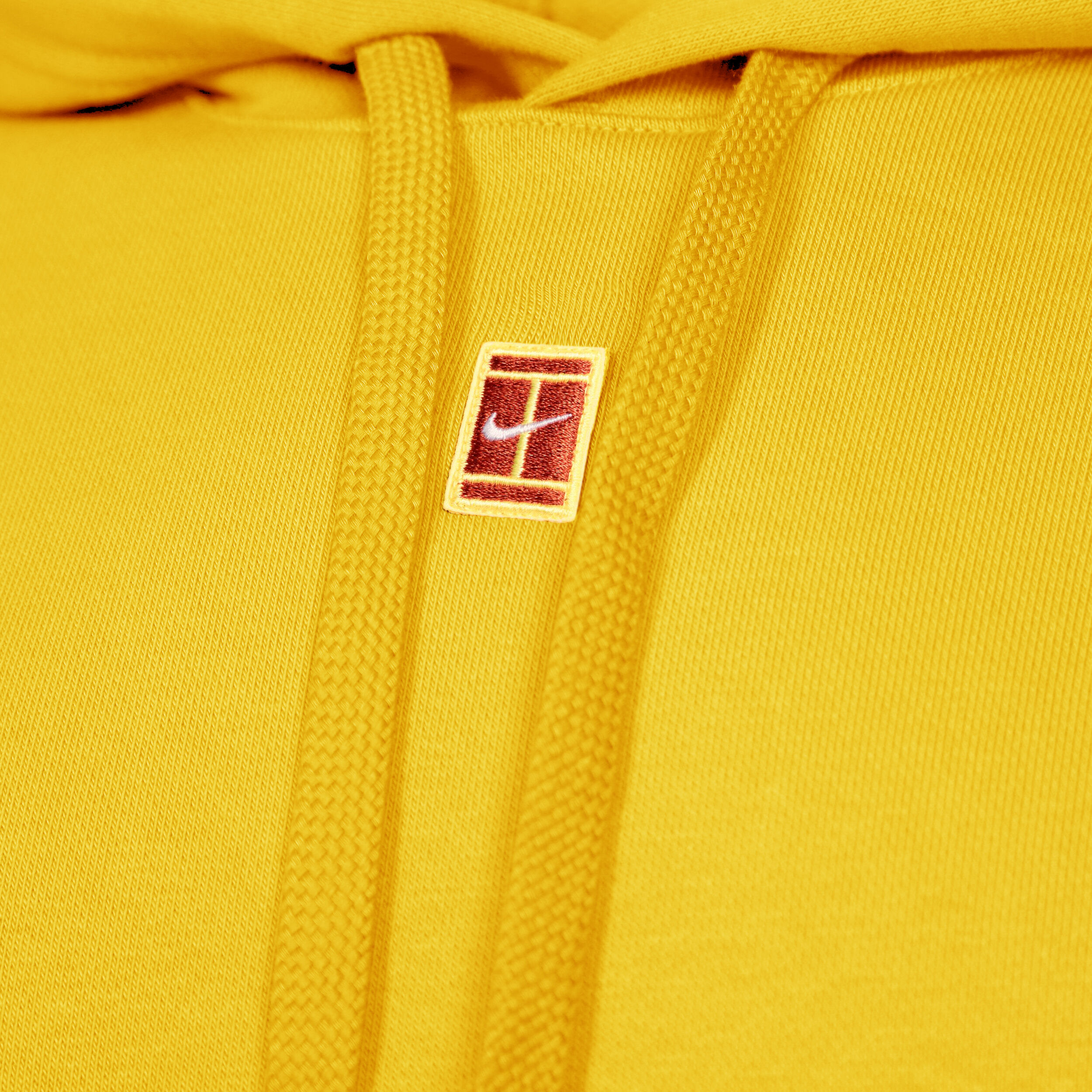 Dri-Fit Court Heritage Fleece Hoody Herren - Gelb