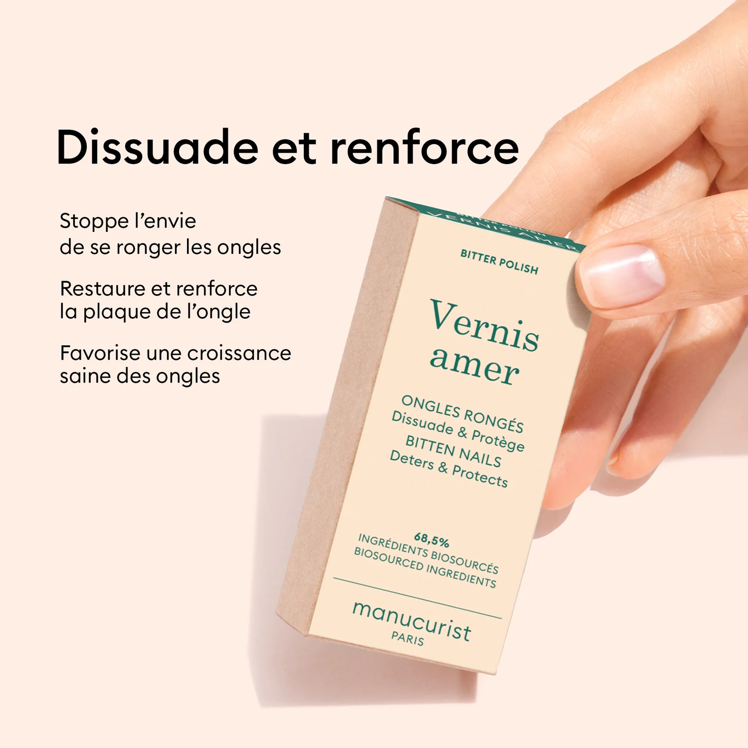 Care - 15 ml Bitter Nail Polish