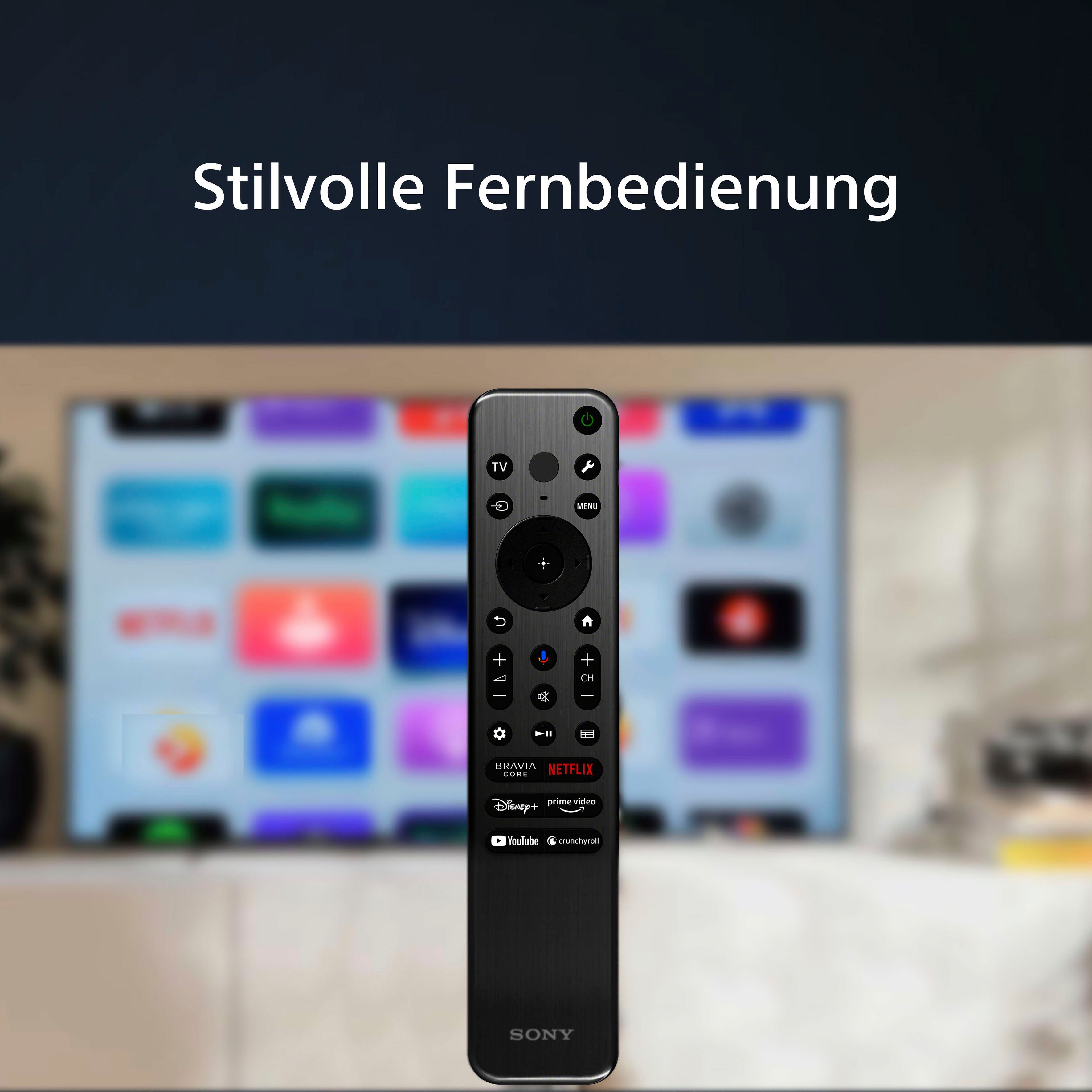 Sony XR-83A80L OLED-Fernseher (210 cm/83 Zoll, 4K Ultra HD, Android TV, Google TV, Smart-TV, Smart-TV, TRILUMINOS PRO, BRAVIA CORE, mit exklusiven PS5-Features)