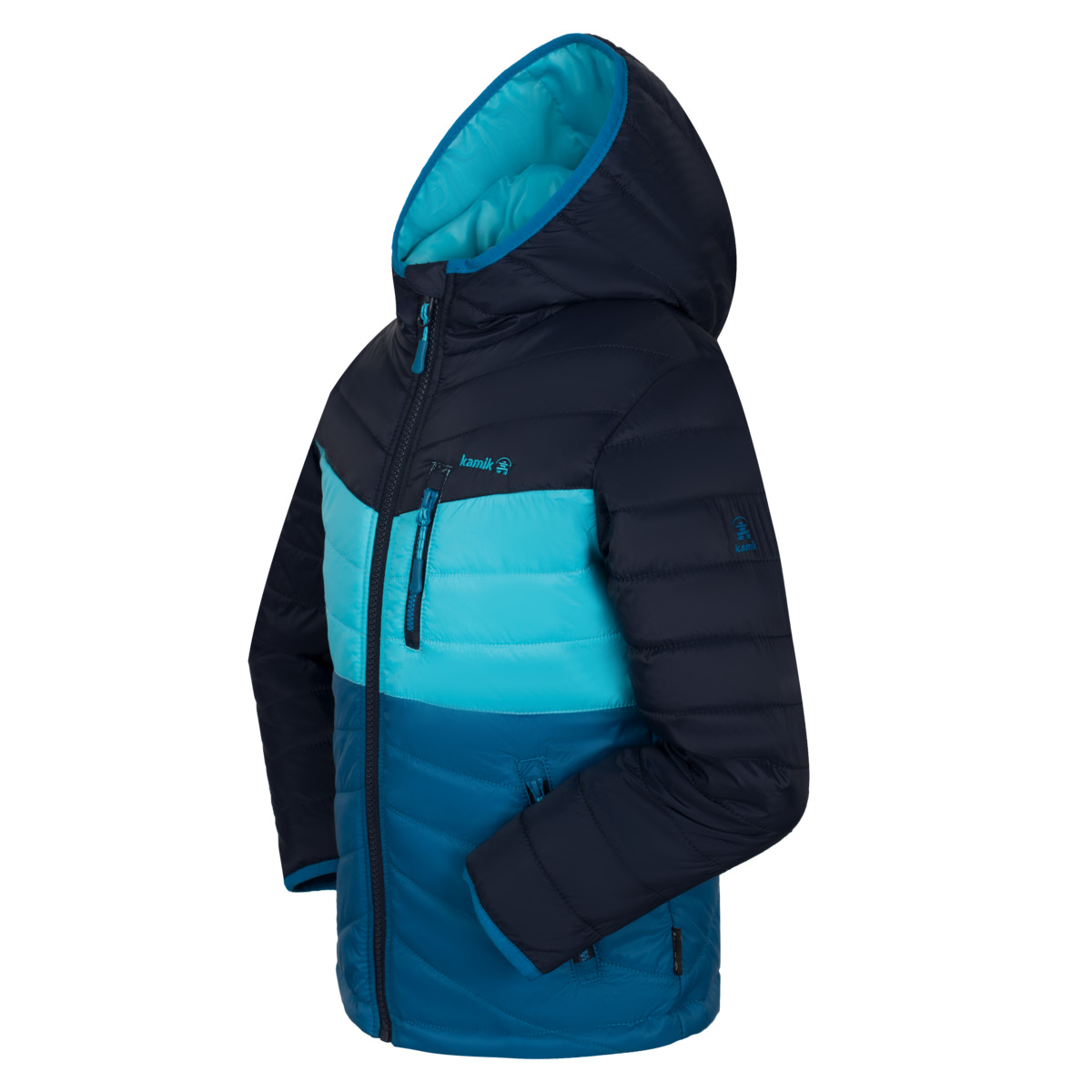 Kamik HARLEY Steppjacke blau