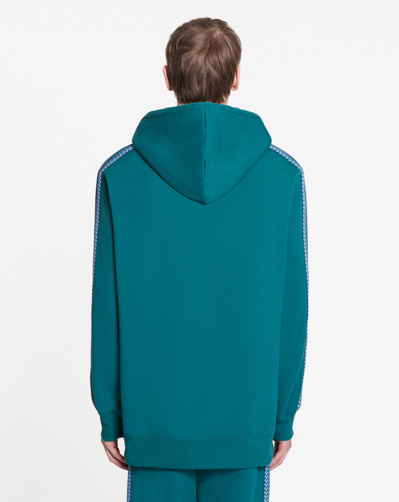 HOODIE OVERSIZE BRODÉ LANVIN SIDE CURB
