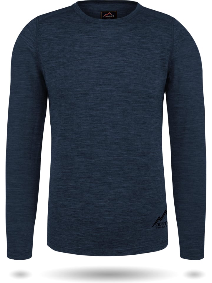 Normani Outdoor Sports Herren Merino Unterwäsche-Set Melbourne/Sydney in Navy günstig kaufen