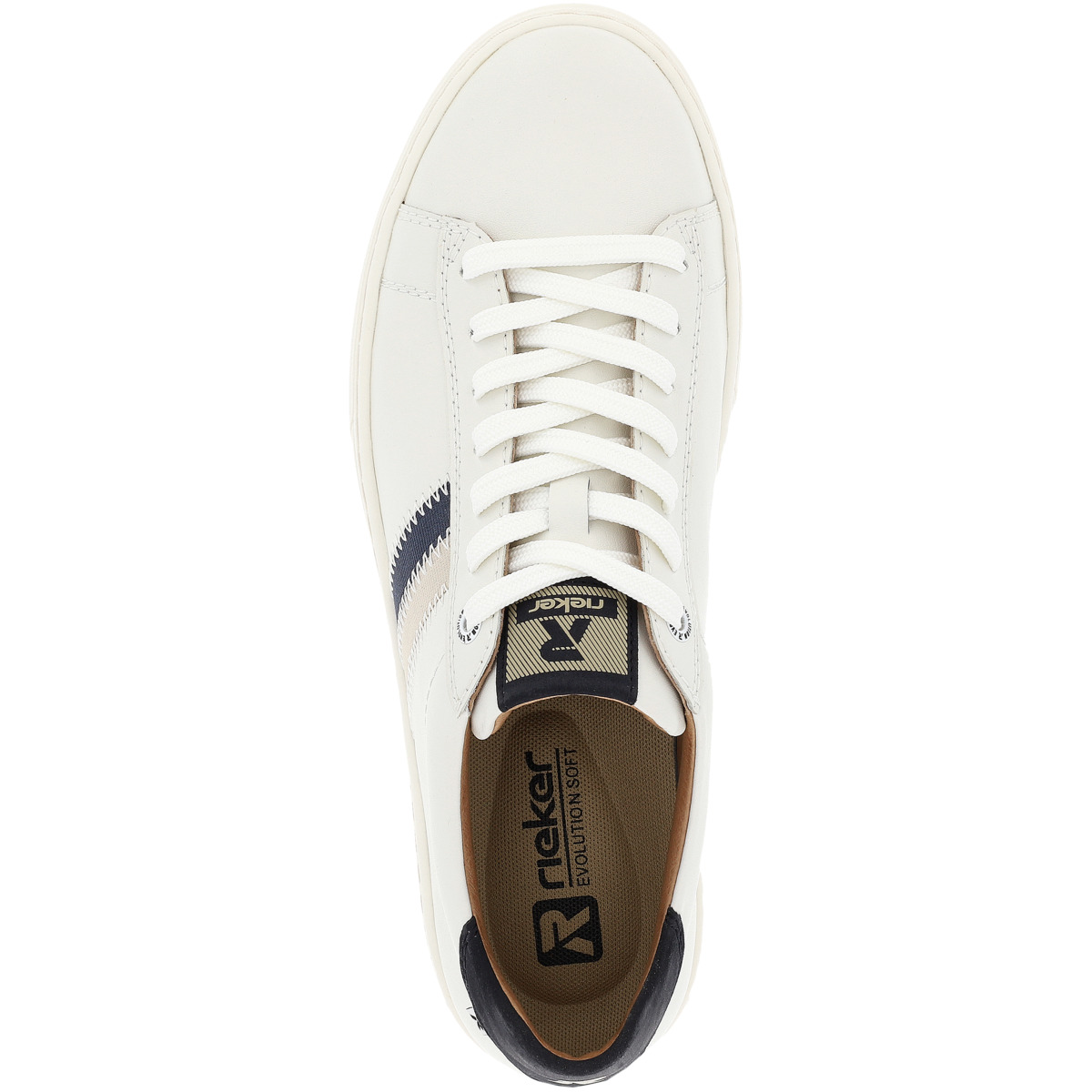 Rieker EVOLUTION U0705 Sneaker Low weiss