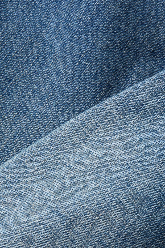Bootcut-Stretchjeans mit hohem Bund