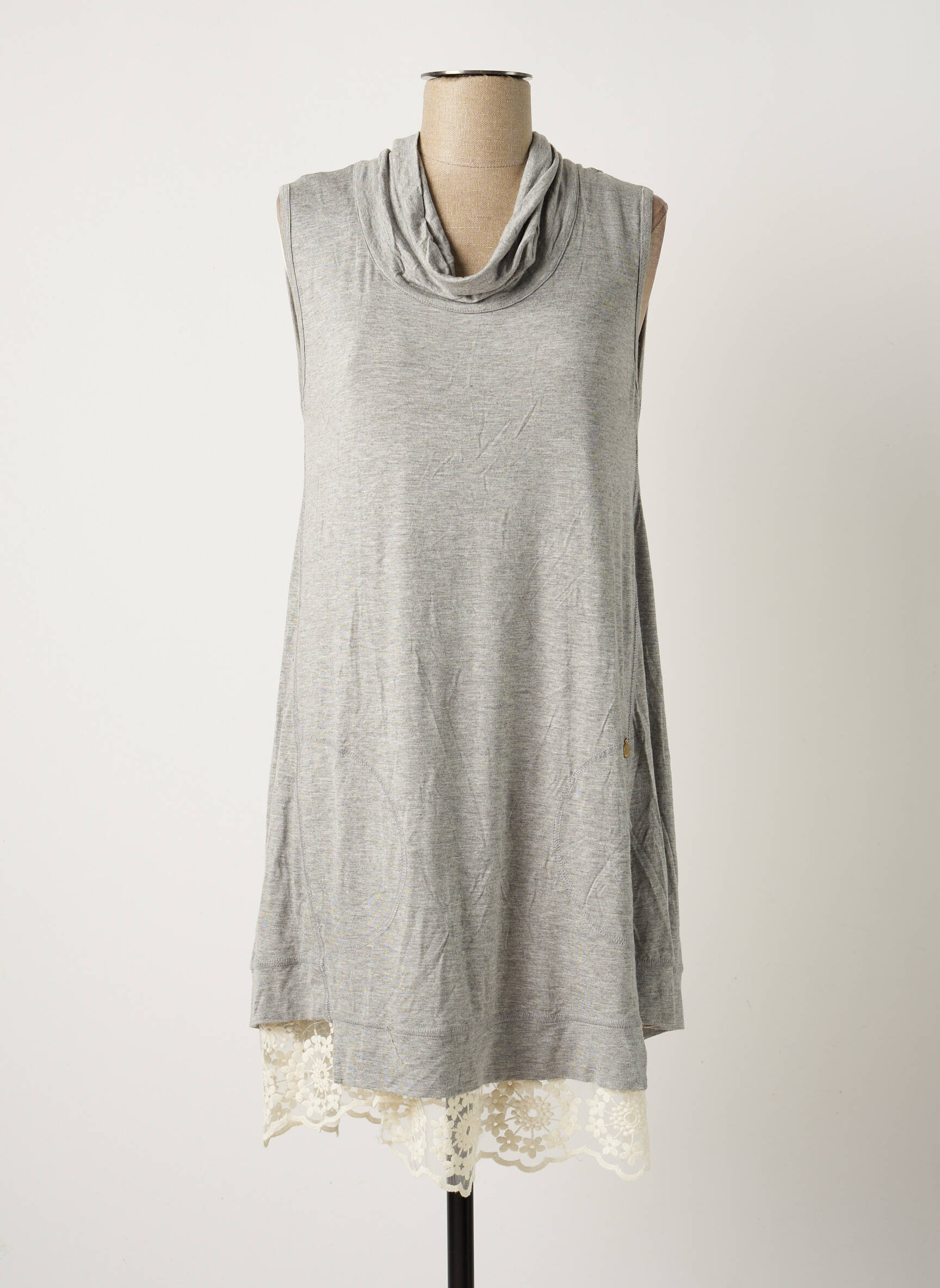 Alan Red Tuniquesansmanche Femme couleur gris