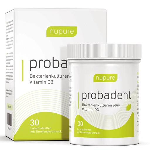 NUPURE probadent Probiotikum bei Mundgeruch Lut.  30 St  Lutschtabletten