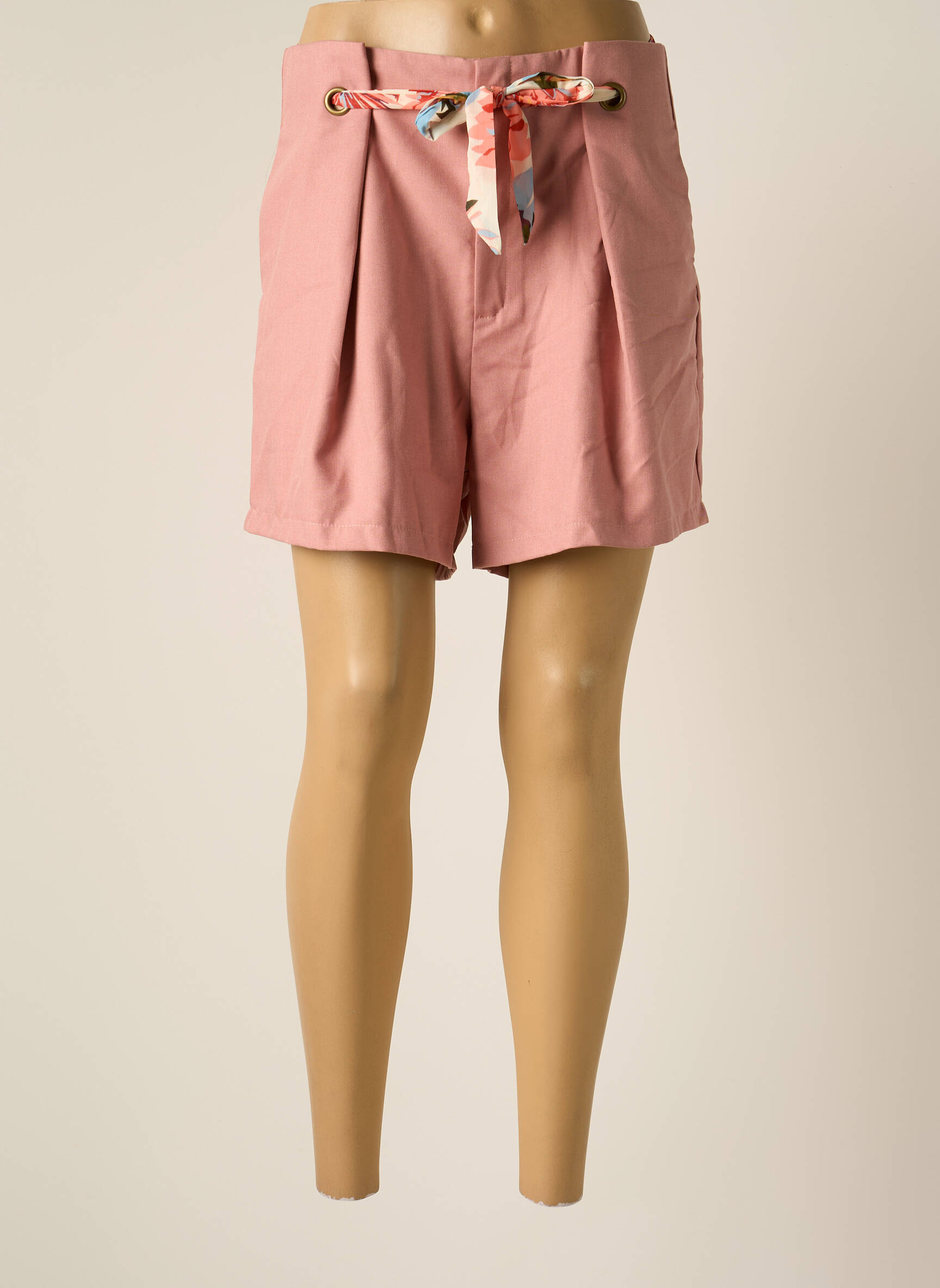 Cerise Blue Shorts 1 Femme couleur rose