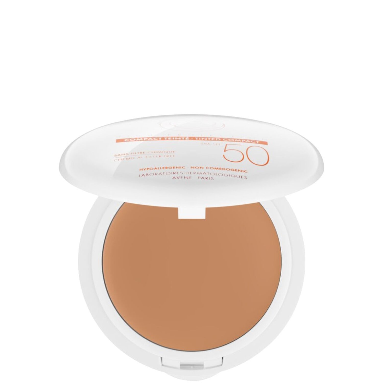 Eau Thermale Avène Protection Solaire Poudre Compacte Teintée SPF50 - Peaux Intolérantes 10 g