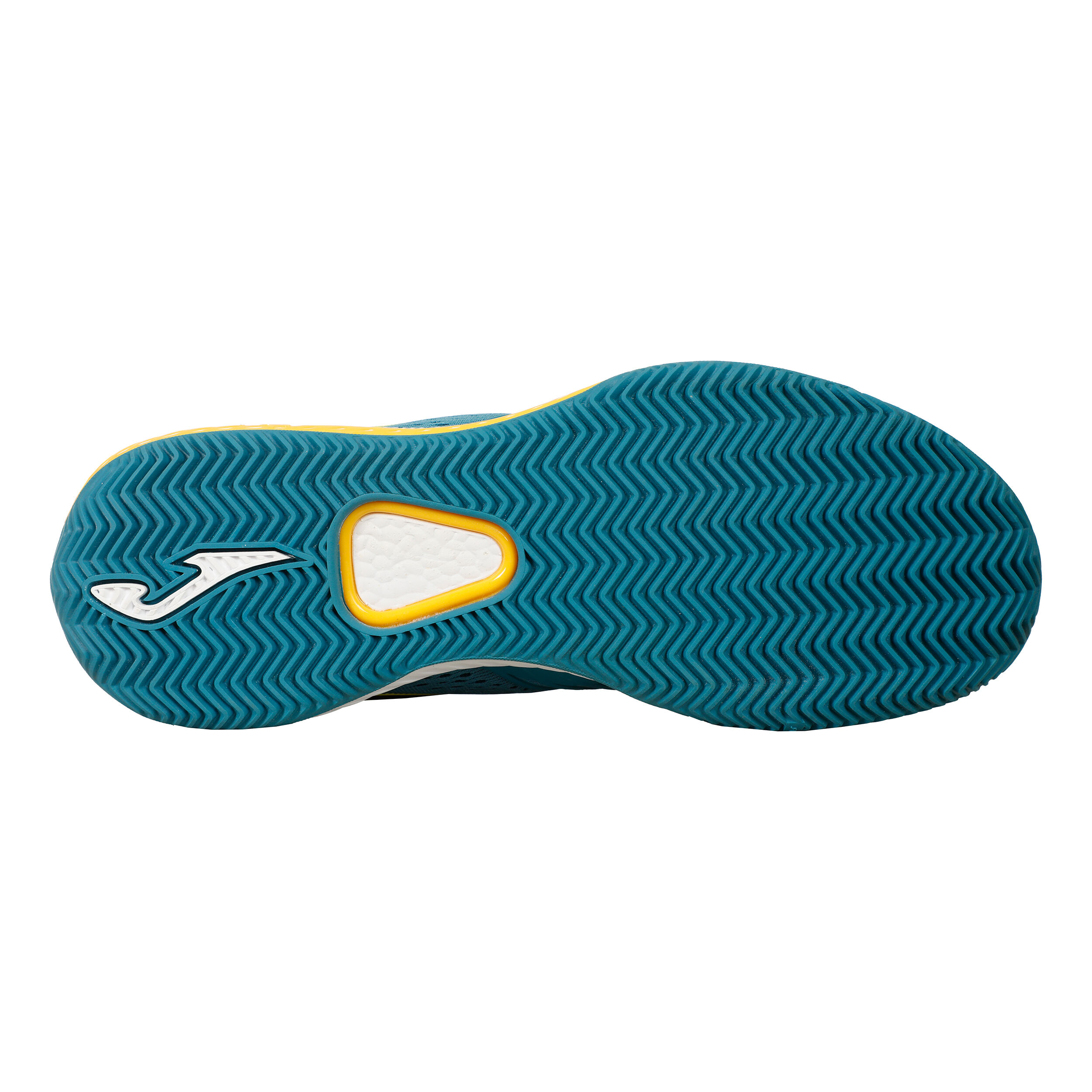 T. Point Padelschuh Herren - Petrol, Orange