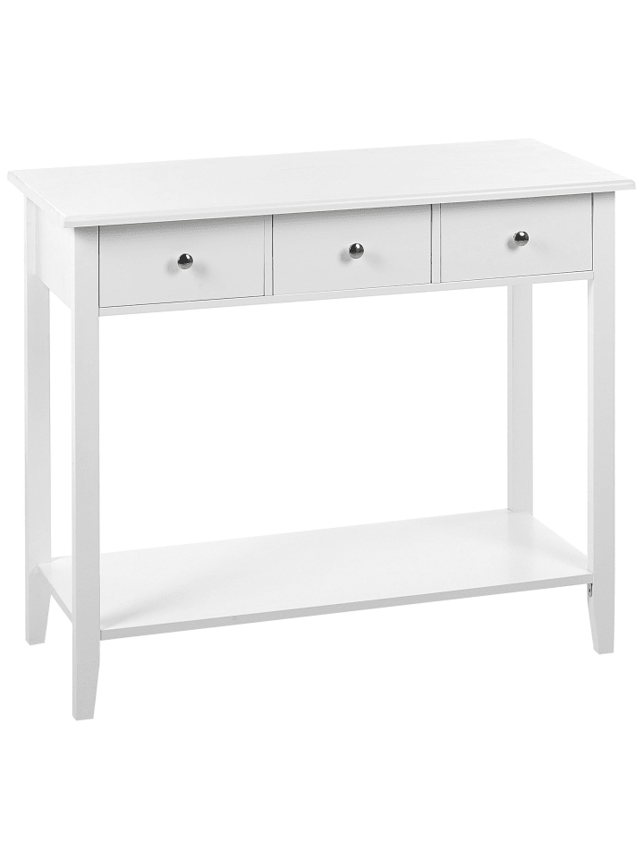 Beliani Konsolentisch GALVA in Weiß - (W) 90 x (H) 75 x (L) 40 cm günstig kaufen onesize