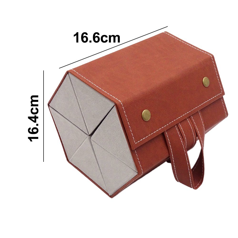 Devenirriche Brillenetui Brillenorganizer Brillenaufbewahrung, Sonnenbrillen Brillenbox