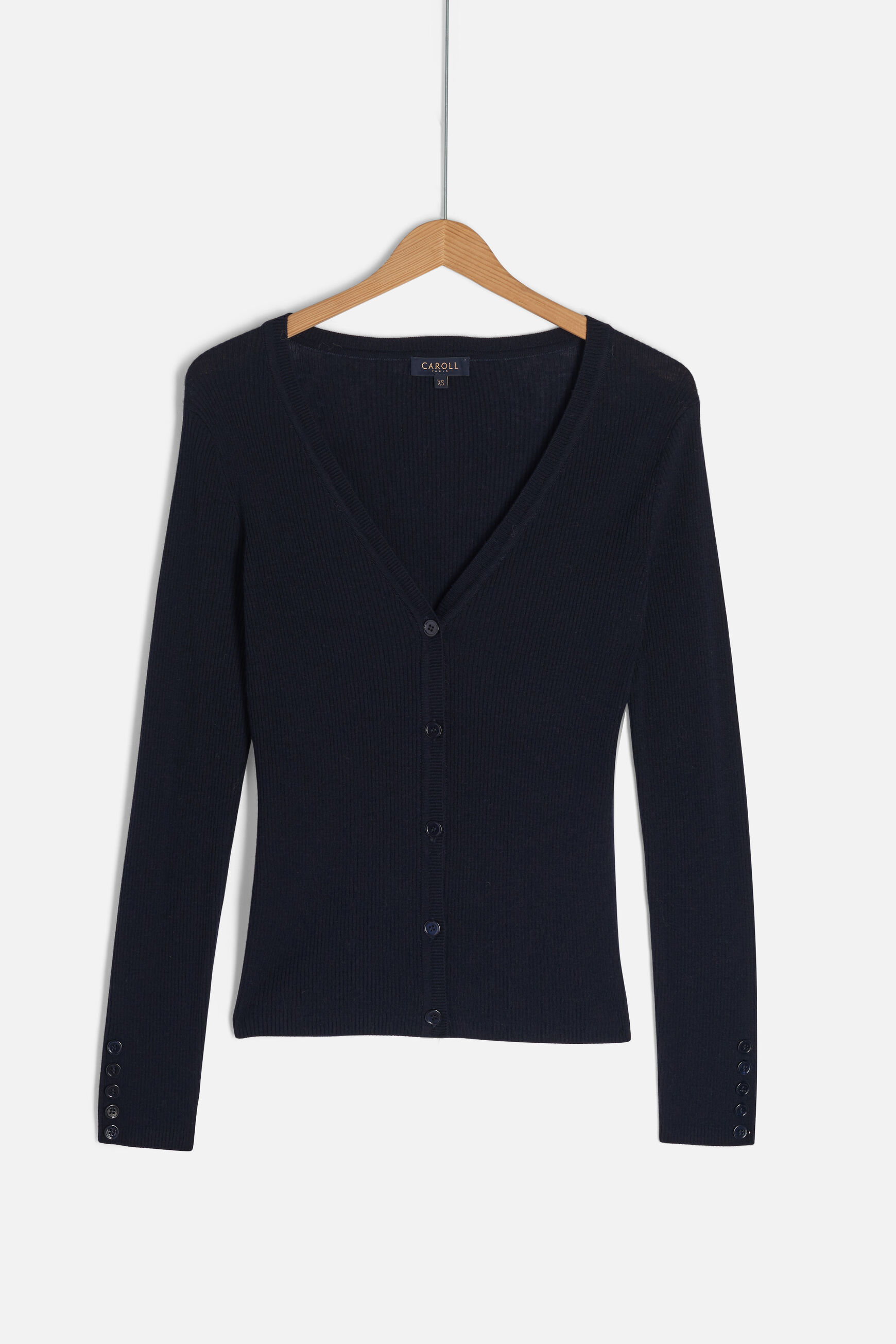 gilet elina bleu marine femme