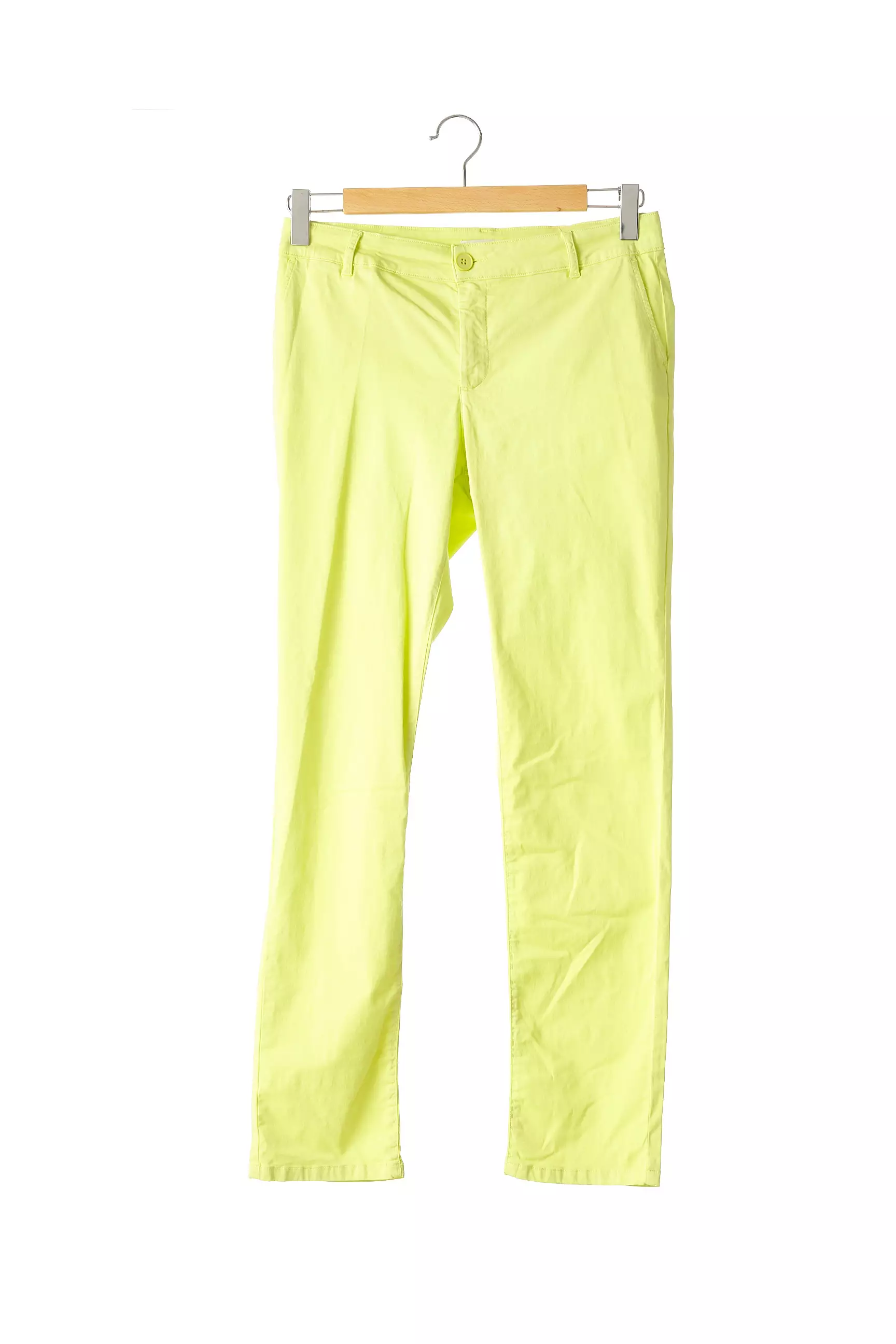 Devernois Pantalons Droits Femme couleur vert