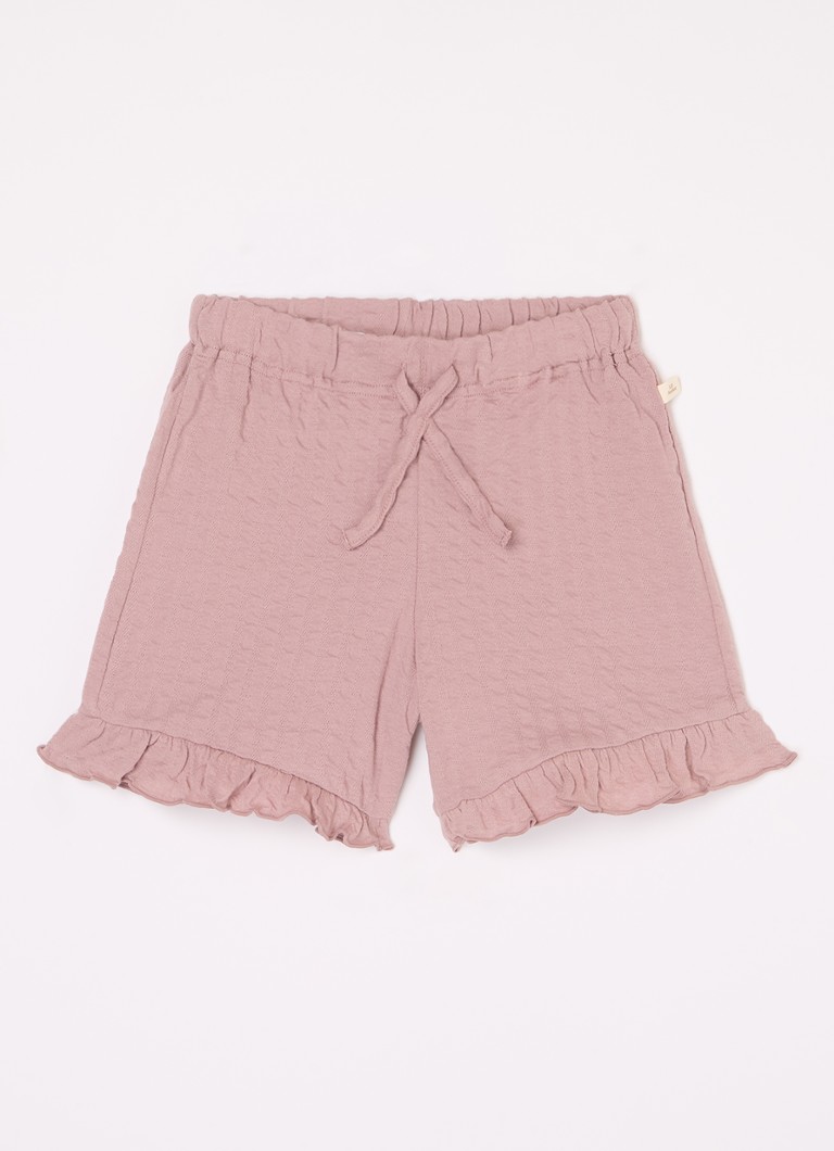 Lil' Atelier NMFFAMINA Organic Cotton Straight Cut Shorts