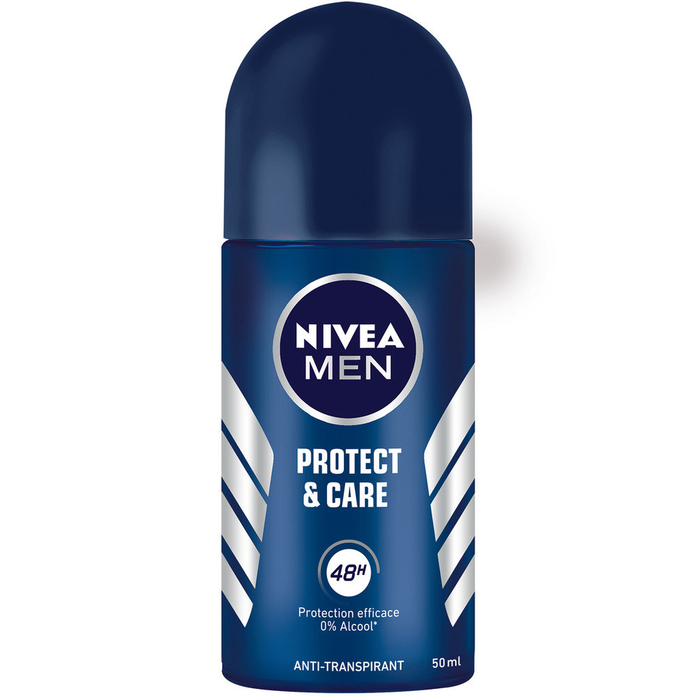 nivea PROTECT&CARE - Déodorant bille Anti-transpirant 48H Déodorant bille homme