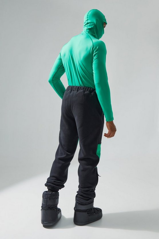 Man Active Weste mit Fleece-Futter