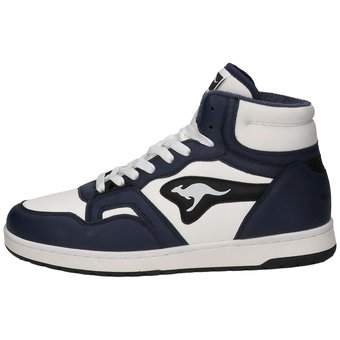 KangaROOS Slam Point Mid Sneaker in blau