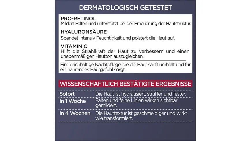 L'Oréal Revitalift Laser X3 Cica Nachtcreme 50 ml