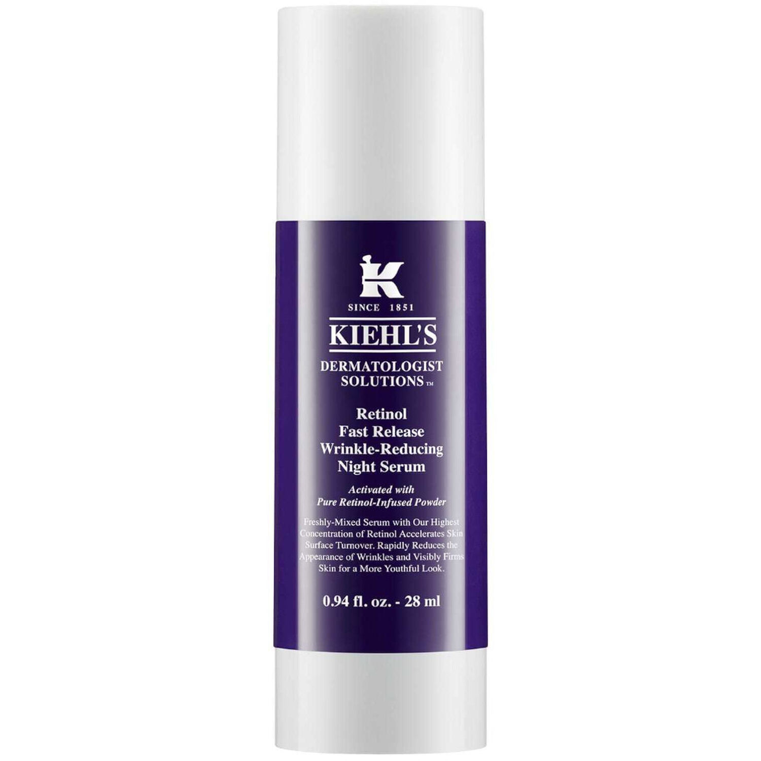 kiehl's Retinol Fast Release Wrinkle-Reducing Night Serum Sérum Anti-Âge de Nuit à Action Rapide au Rétinol Pur