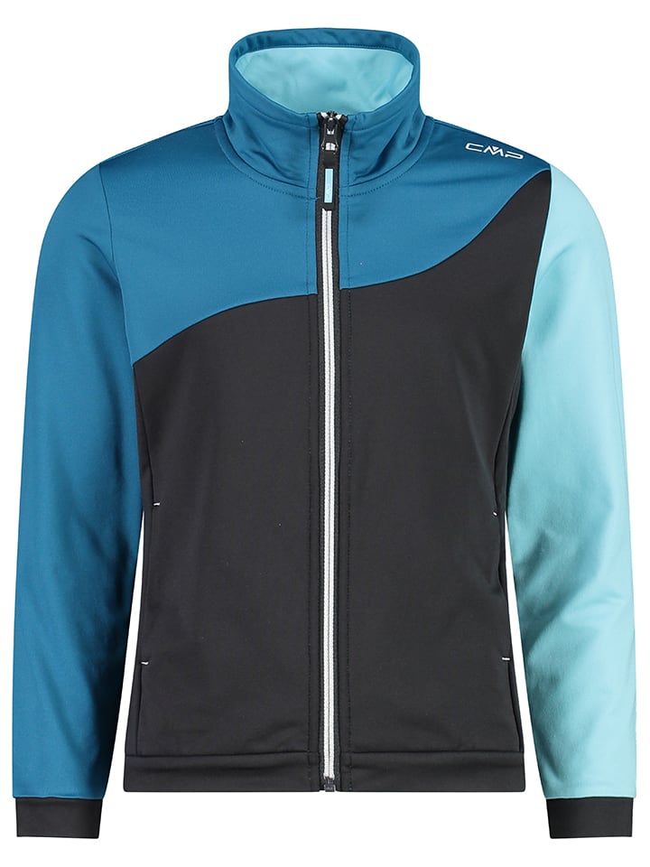 CMP Fleecejacke in Blau/ Schwarz günstig kaufen