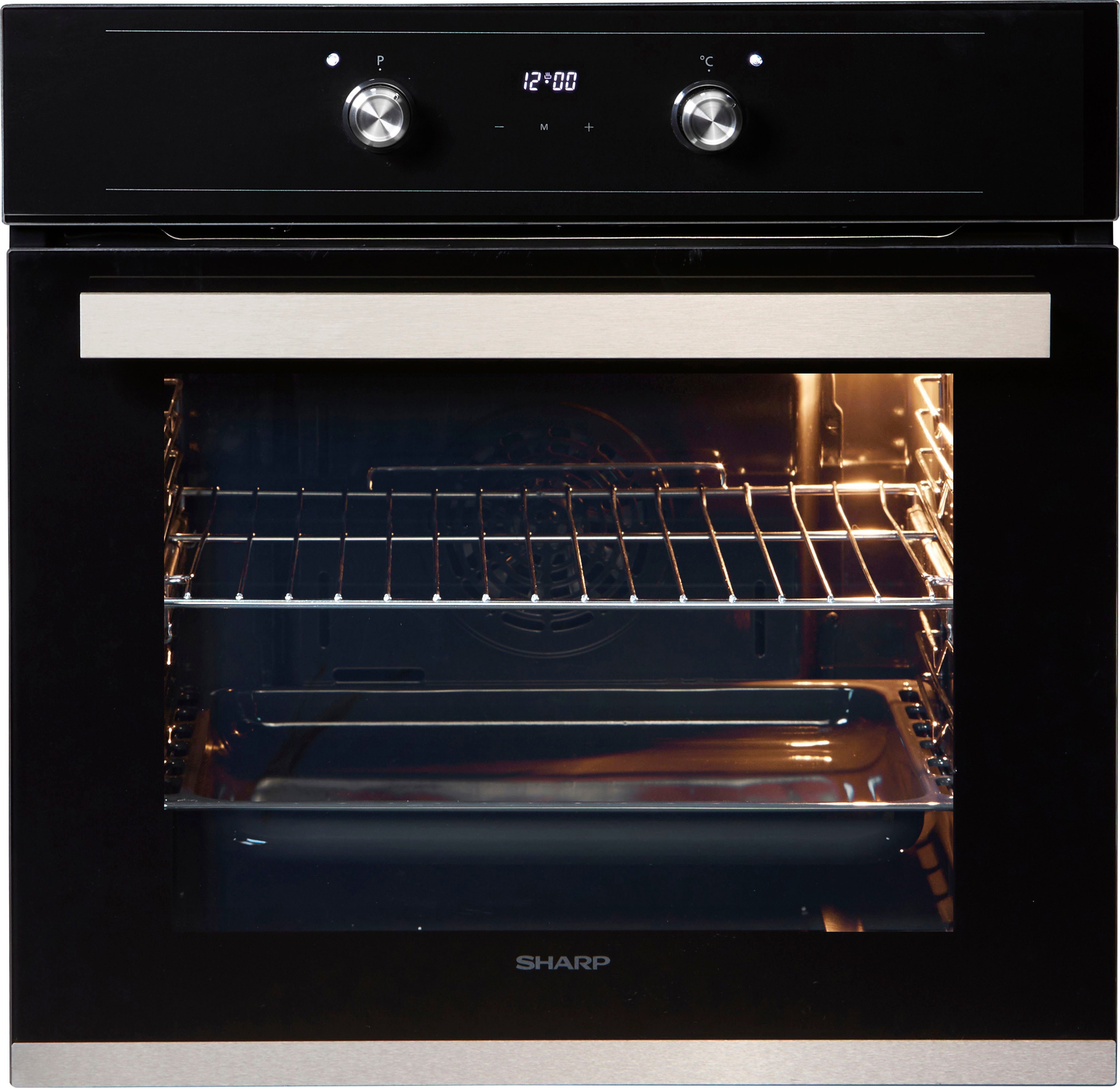 Sharp Einbaubackofen K-60D19BM1-EU