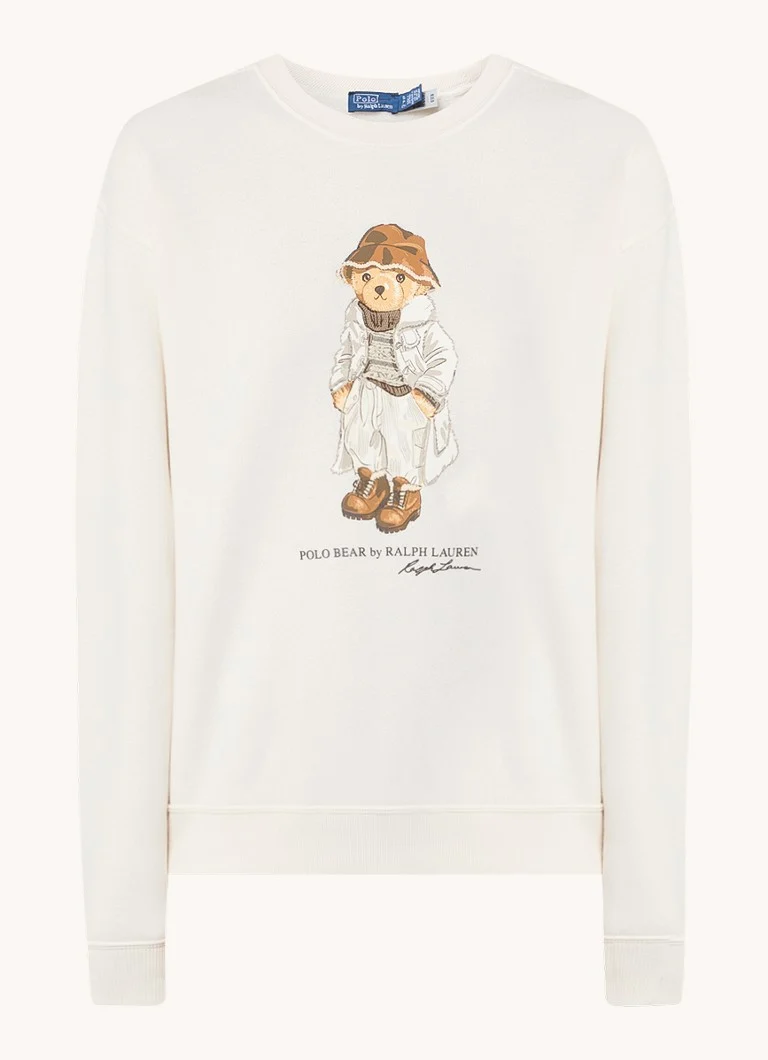 Pulover cu logo-ul Ralph Lauren imprimat