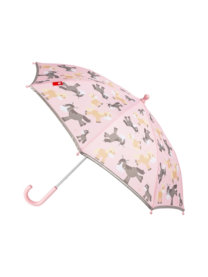 Sigikid Regenschirm Pony Kinderschirm, 75 cm in grün günstig kaufen onesize