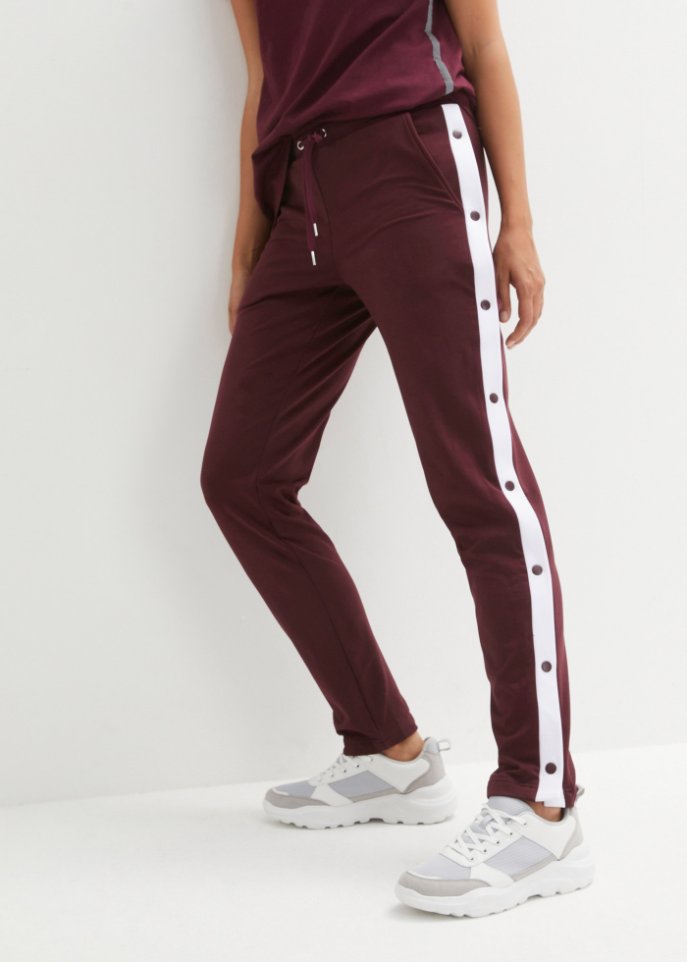 Jogginghose mit Druckknöpfen