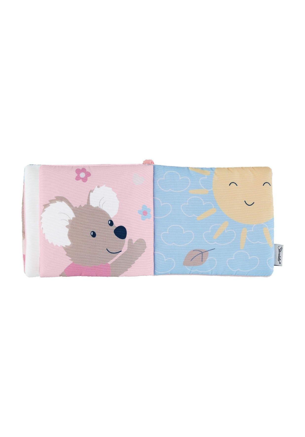 Spielbuch Maus Mabel in Rosa, zum Anbinden