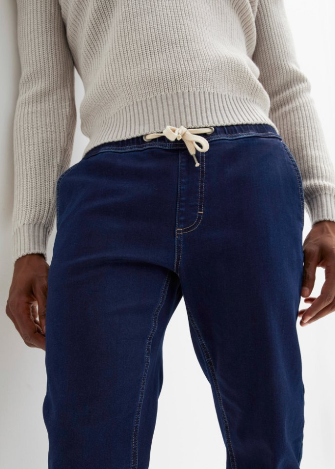 Regular Fit Schlupf-Thermojeans, Straight