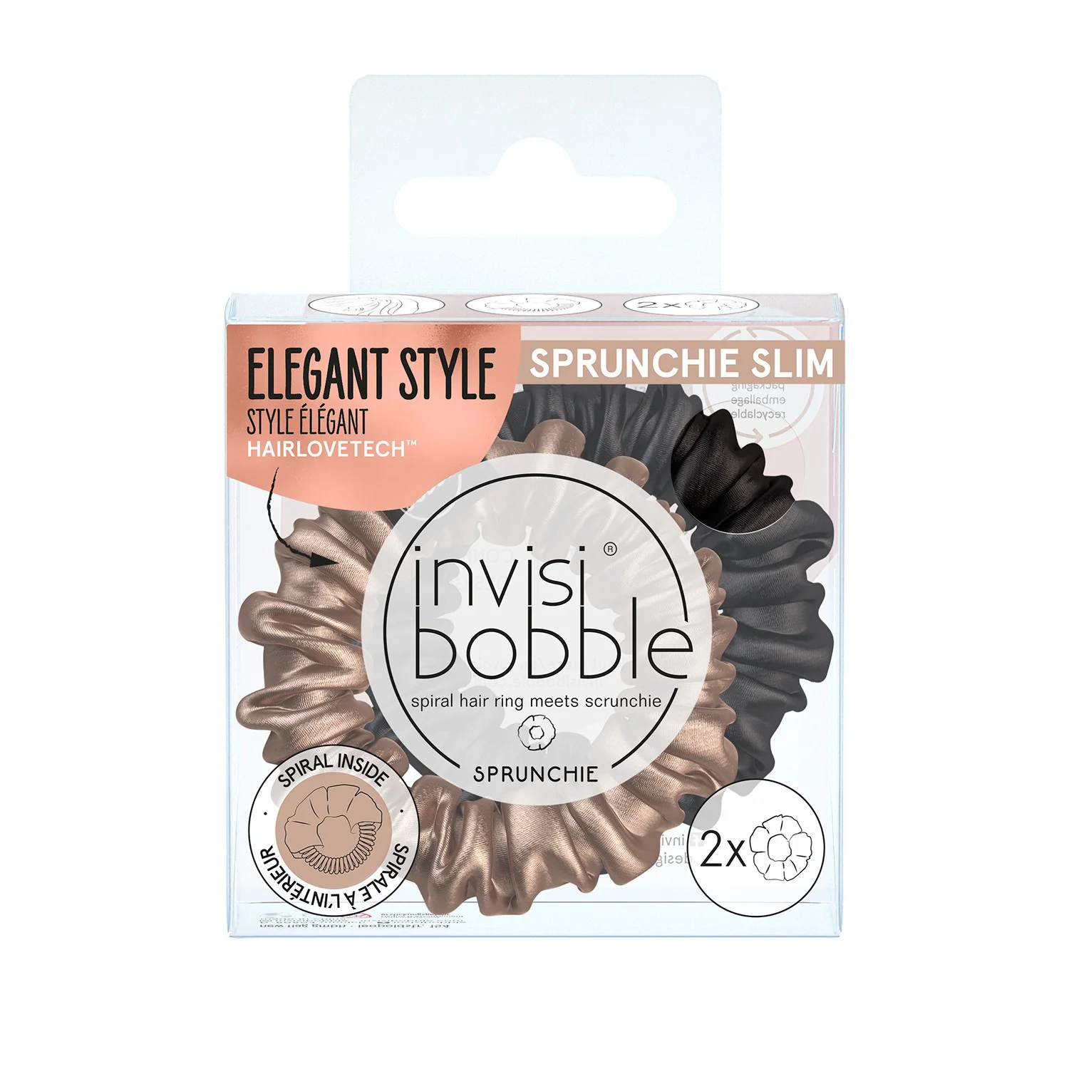Accesorios Sprunchie Slim - Pinzas y gomas para el cabello